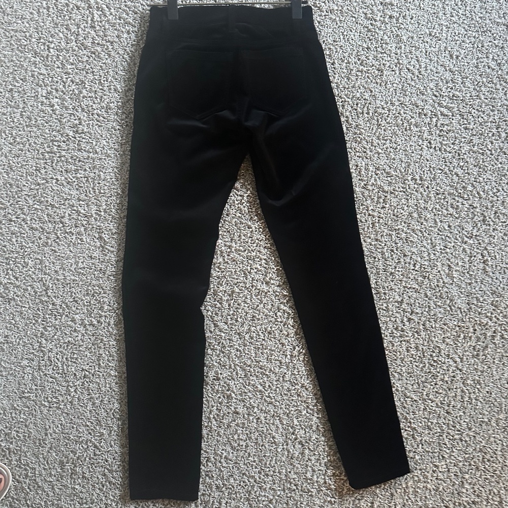 velour skinny pants